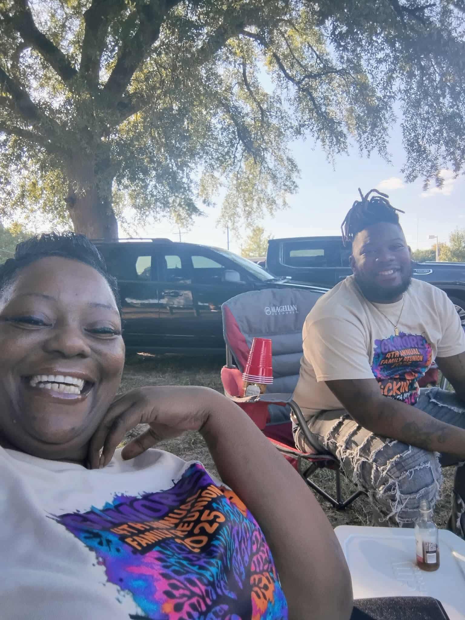 Family reunion photo placeholder