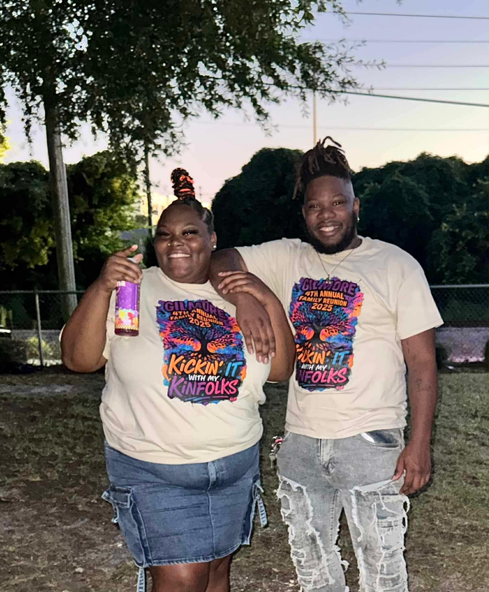 Family reunion photo placeholder