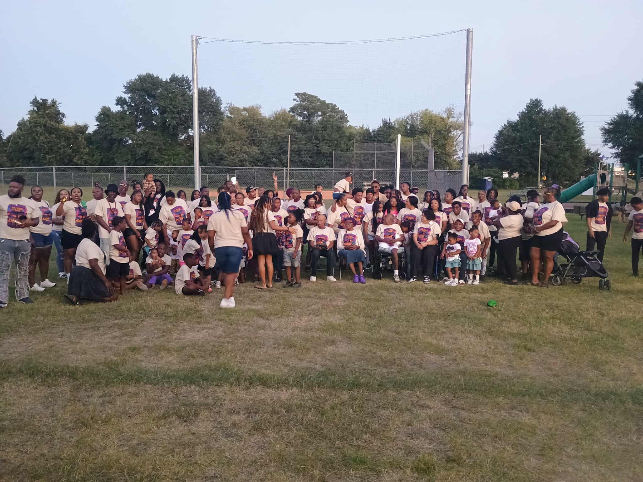 Family reunion photo placeholder