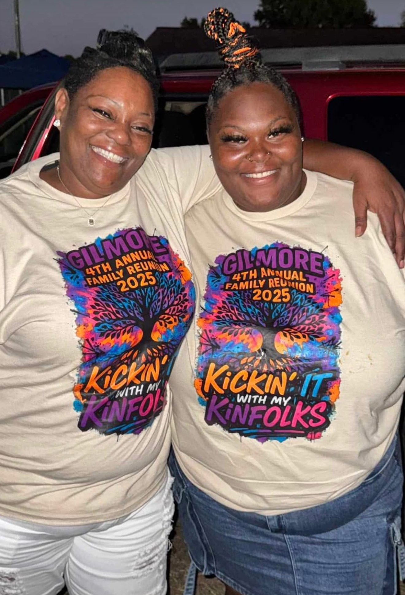 Family reunion photo placeholder